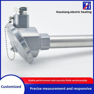 K型WRN-122/132刚玉陶瓷热电偶马弗炉砖窑耐高温1300度温度传感器