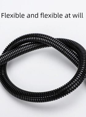 加厚塑料波纹管Pe软管电工埋线保护套螺纹波纹管Ad15.8/21/25/34.