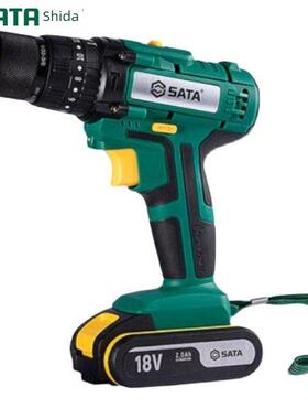 石达05808手钻18V锂电池工业级大功率电动多功能冲击钻家用电钻