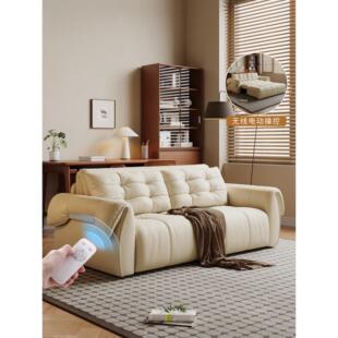 电动沙发床小公寓多功能客厅2025新流行型两用折叠式双伸缩床