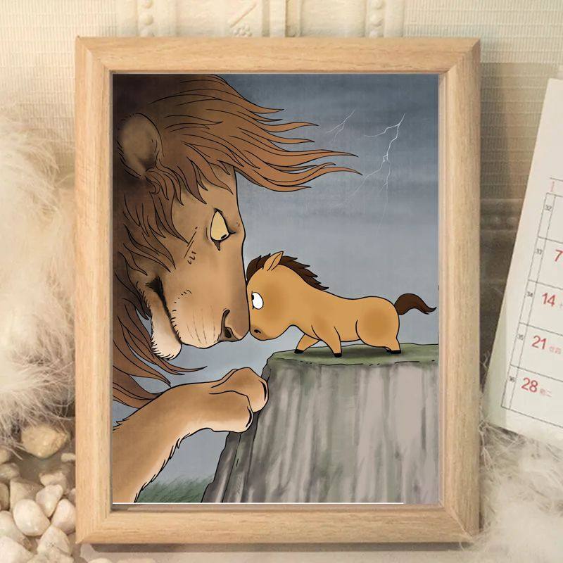 马小也10号摆件相框励志情绪学习