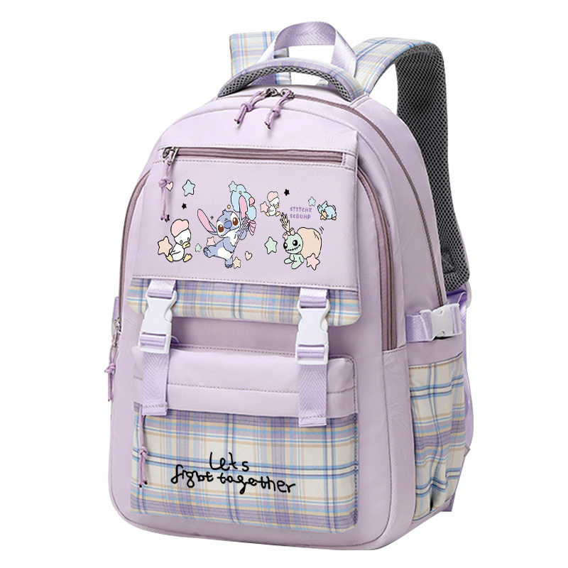 史迪仔手办周边新款书包男女初中生儿童小学生三到六年级大容量减