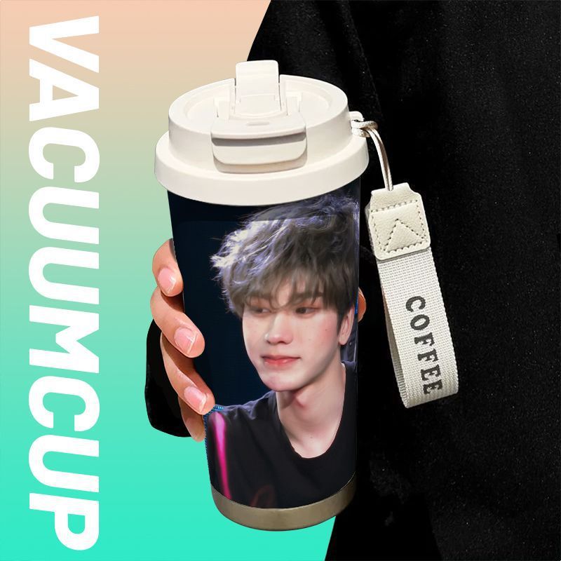 漫蔡徐坤周边高颜保温杯