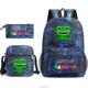 Backpack 3pcs set Garten Pencil banban手办周边 Mochilas