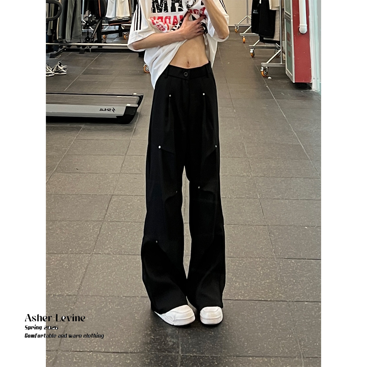 Unisex màu đen - S (Gợi ý [40-50kg])