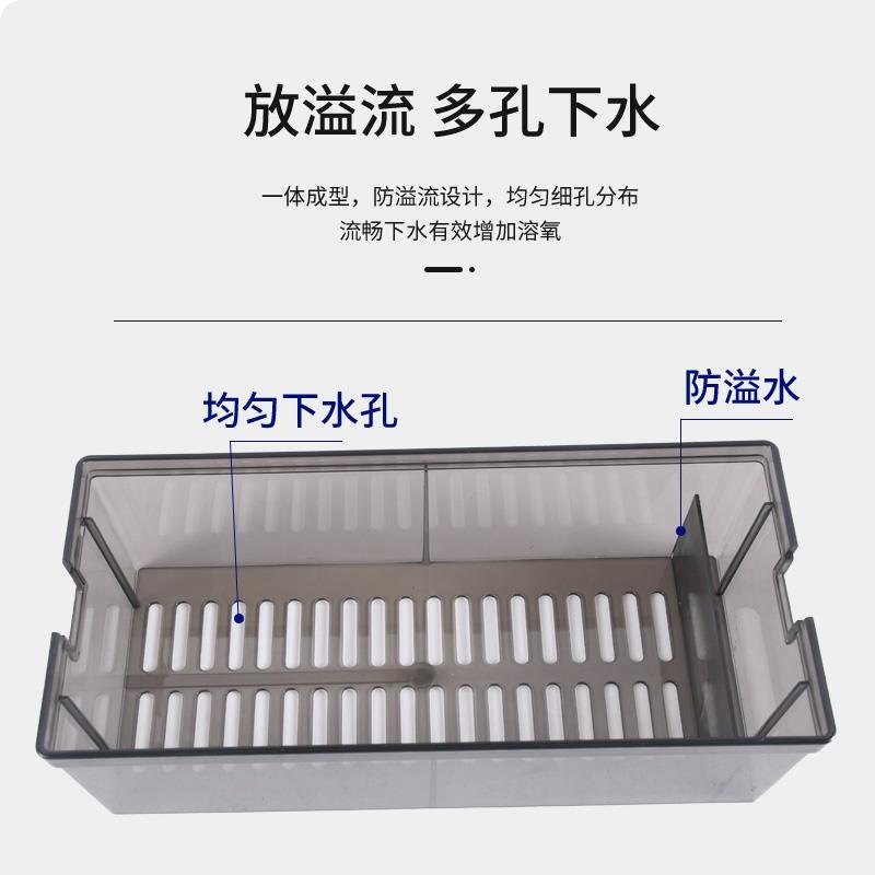 鱼缸上置过滤器滴流盒上滤免换水净水循环系统水族专用过滤盒设备