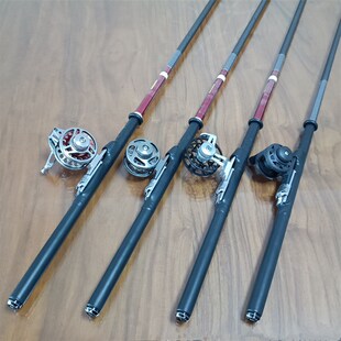 热销19调8H超短超硬内走线中通竿冰钓中通杆大棚竿黑坑1.8米冬钓