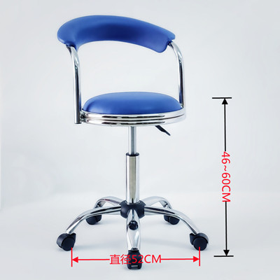 热销吧台椅升降靠背高脚凳家用旋转椅子医院实验圆凳办公学习滑轮