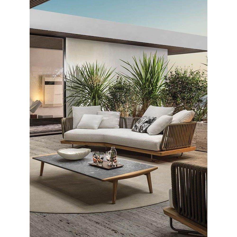 户外沙发组合别墅庭院室外休闲露台花园藤编沙发防水防晒柚木沙发,住宅家具,户外沙发,淘宝优惠券,粉丝福利购,淘宝优惠卷