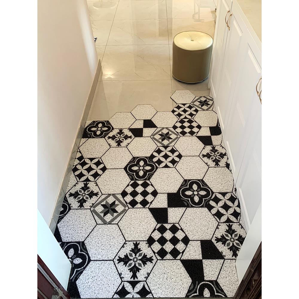 采购产品斯堪的纳维亚入口门地板垫，门厅入口地毯，可切割入口门