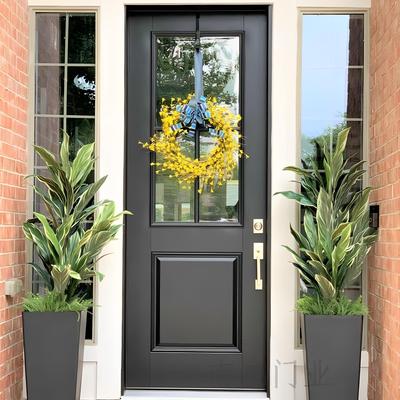 别墅大门玻璃室外防盗门家用农村自建房子母入户铜门进户门锌合金