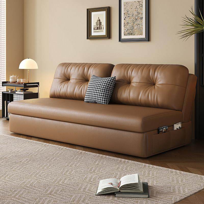 新型多功能一体1.2米1.5沙发床折叠两用双人位小户型客厅书房家用