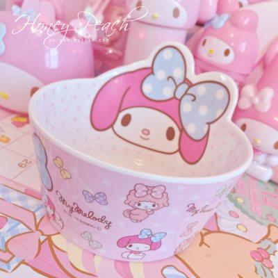 Melody美乐蒂防摔密胺碗饭碗汤碗日式餐具塑料碗儿童米饭甜品点心