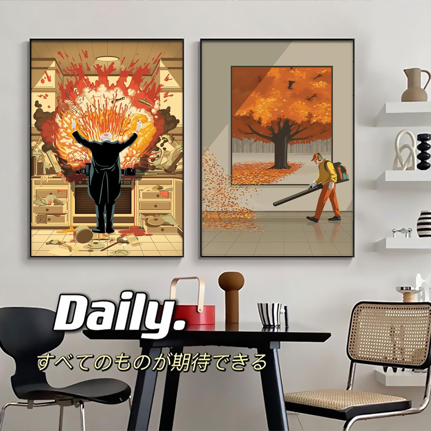 Stephan Schmitz北欧艺术装饰画高级感小众玄关创意挂画卫生间