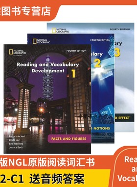 中学生百科英语Reading and Vocabulary Development 第四版 2020 NGL专项课程国家地理阅读词汇教材