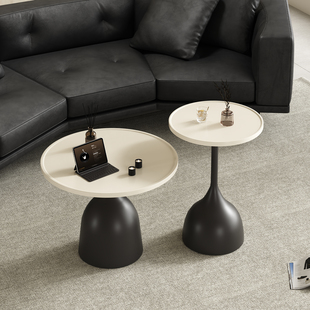 沙发2025新款 创意茶几客厅家用小户型轻奢小桌子角几边几奶油风