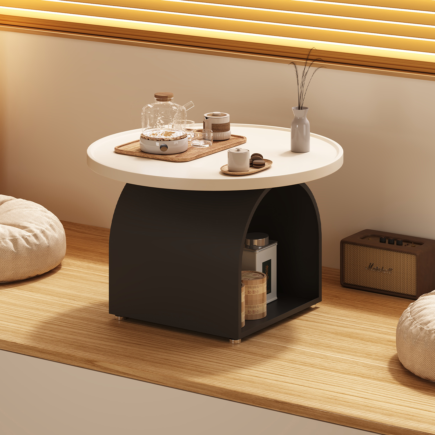 高级感家用2025新款飘窗小桌子