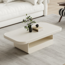 茶几客厅家用小户型轻奢高级感奶油风小茶台2025新款 高端方形茶桌