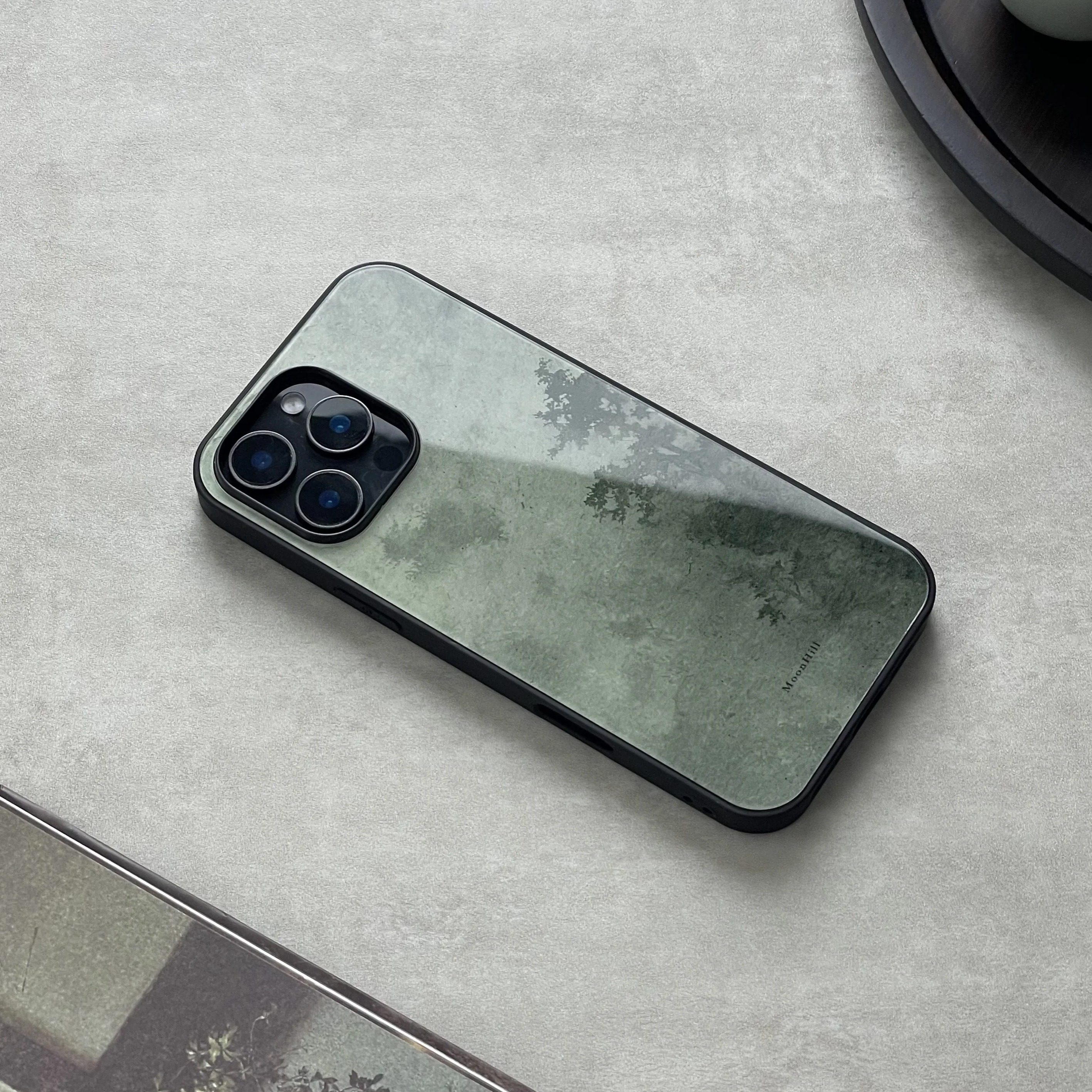 《松眠》山月集新中式适用于iphone16promax苹果15/14pro华为小米安卓防滑全包玻璃原创新款国风高级感手机壳,3C数码配件,手机保护套/壳,淘宝优惠券,粉丝福利购,淘宝优惠卷