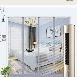 磁吸隔蚊门帘 厂家供应夏季 家用蝇虫通风静音全磁条自吸纱网门帘