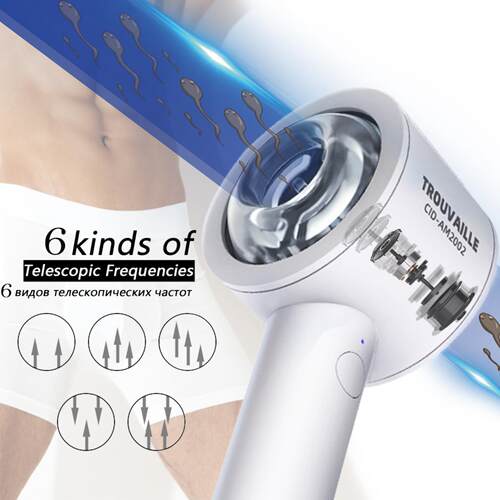 AAutomatic Hairdryer-Style Masturbator for Men, Penis Traine