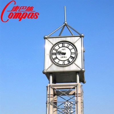 建筑大钟表塔钟钟楼钟欧式室外建筑外墙钟风景钟