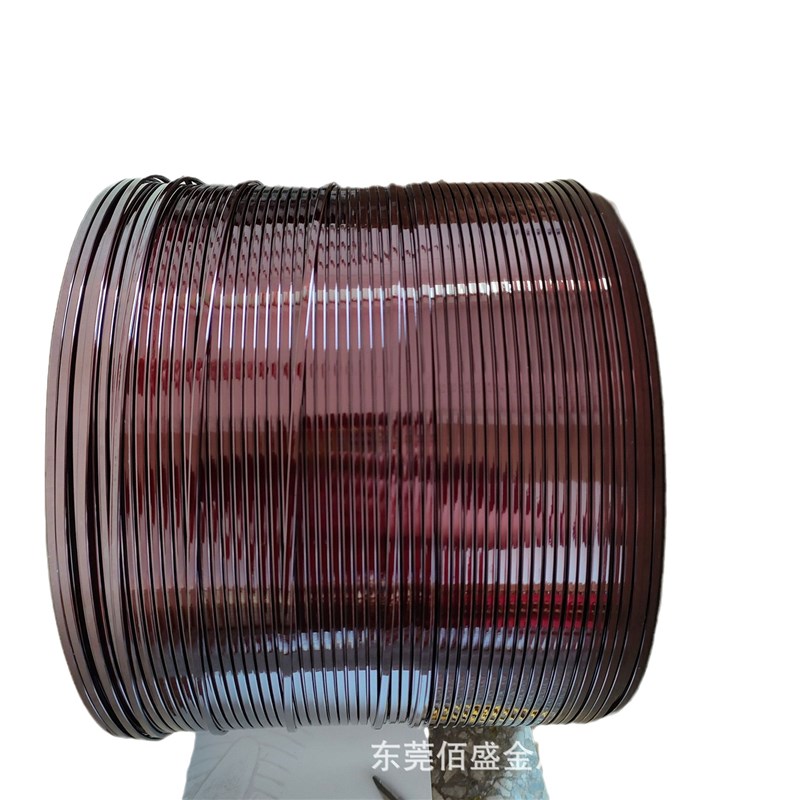 加热自粘直焊性漆包铜扁线 QA-1-155级180级200级扁平漆包线