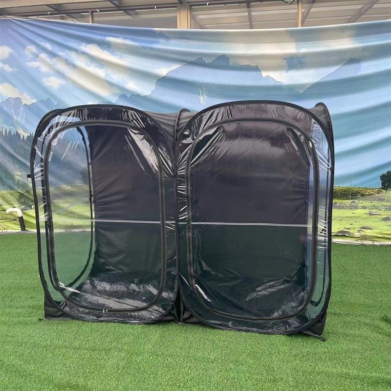 站立式帐篷观影篷 单双人户外看球赛帐篷钓鱼篷 便携加厚PVC帐篷