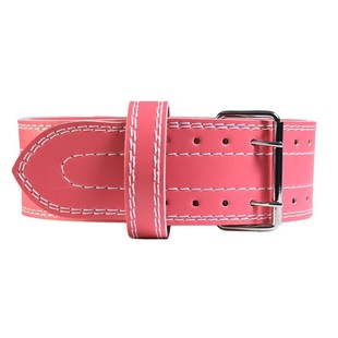 跨境等宽深蹲举重健身腰带运动护具护腰带硬拉力量举PU腰带