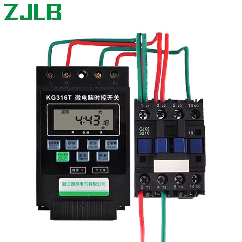 微电脑380V时控开关KG316T定时器/定时开关/时间控制器自动定时