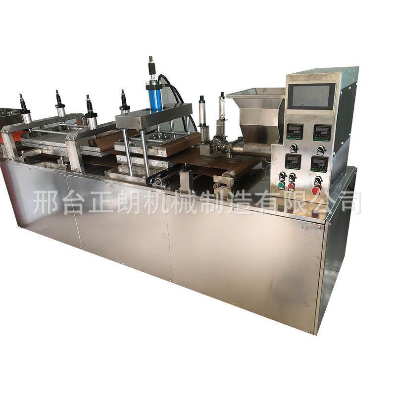 定制大型淄博烧烤小饼机器商用全自动春饼机烙馍机卷饼机压饼机