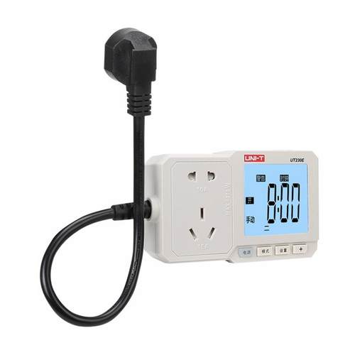 UT230E功率计量插座16A电流4000W功率9999KWh电量监测仪