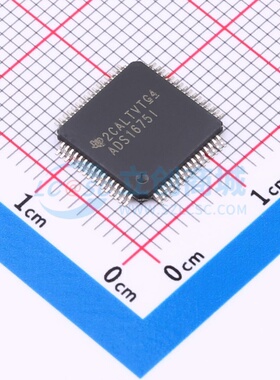 模数转换芯片ADC ADS1675IPAGR TQFP-64 TI/德州 电子元器件配单