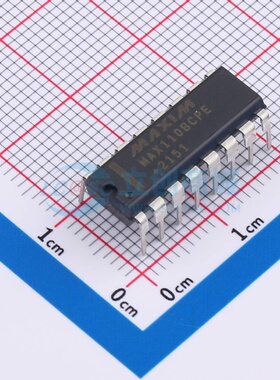 模数转换芯片ADC MAX110BCPE+ PDIP-16 MAXIM(美信) 电子元件配单