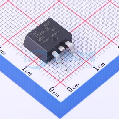 超势垒整流器(SBR) SBR1040CTB-13 TO-263 DIODES(美台) 原装正品