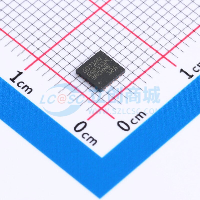 单片机(MCU/MPU/SOC) STM32G071GBU6N UFQFPN-28 意法半导体芯片 - 实物图