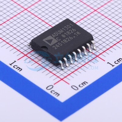 数字隔离器 ADUM1301CRWZ-RL SOIC-16 ADI(亚德诺) 电子元件配单