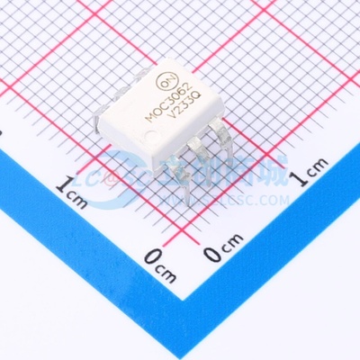 可控硅输出光耦 MOC3062TVM DIP-6 onsemi(安森美) 电子元件配单