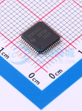 无刷直流(BLDC)电机驱动芯片 DRV8343SPHPRQ1 HTQFP-48 TI/德州