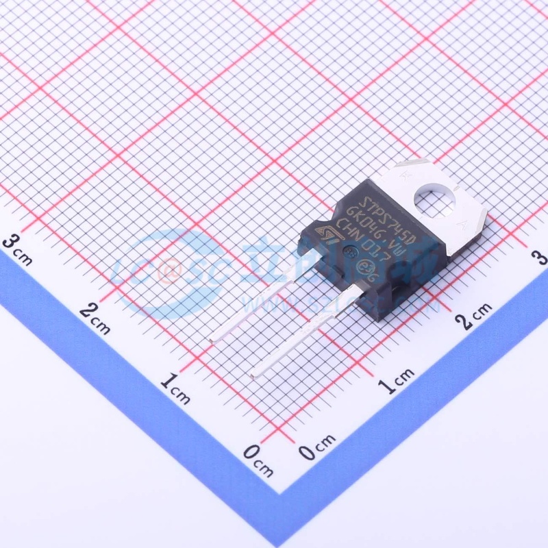 肖特基二极管 STPS745D TO-220AC 意法半导体芯片 电子元器件配单