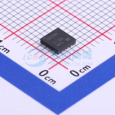 无线收发芯片 CC1150RGVR VQFN-16 TI/德州 电子元件配单原装正品