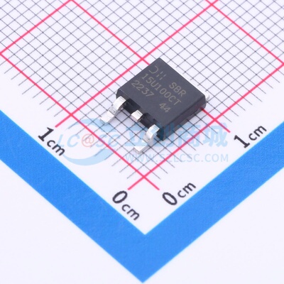 超势垒整流器(SBR) SBR15U100CTLQ-13 TO-252-3 DIODES(美台)