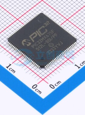 单片机(MCU/MPU/SOC) PIC32MX675F512L-80I/PF TQFP-100 MICROCHI
