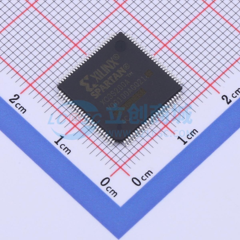 可编程逻辑器件(CPLD/FPGA) XC3S200A-4VQG100C TQFP-100 XILINX/