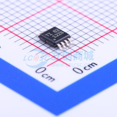 精密运放 TLV2333IDGKT VSSOP-8 TI/德州 电子元器件配单原装正品