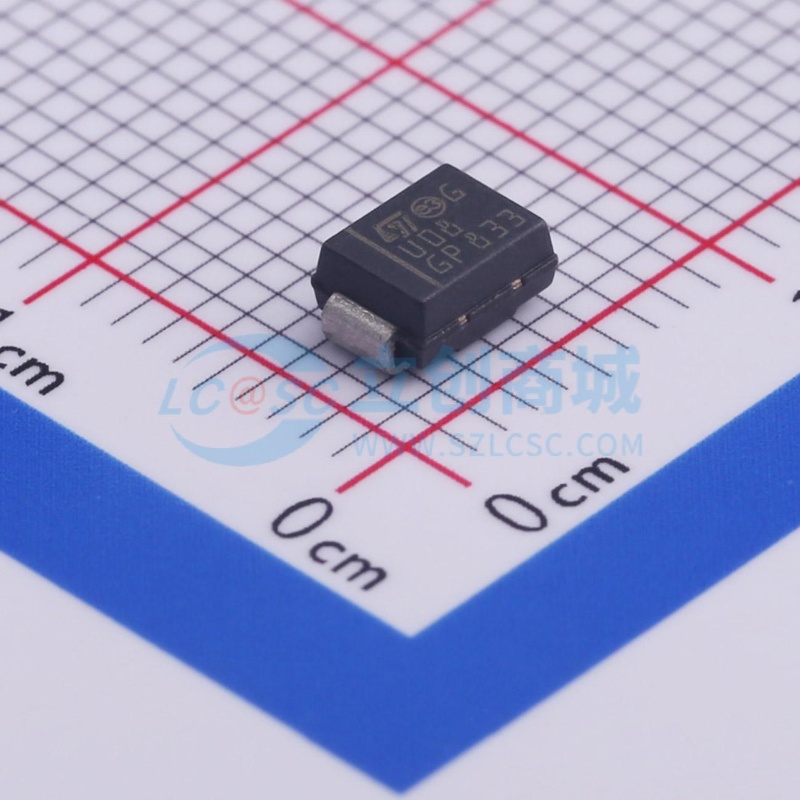 快恢复/高效率二极管 STTH208U SMB 意法半导体芯片 电子元件配单