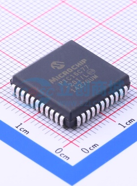 单片机(MCU/MPU/SOC) PIC16C77-20I/L PLCC-44(16.6x16.6) MICROC