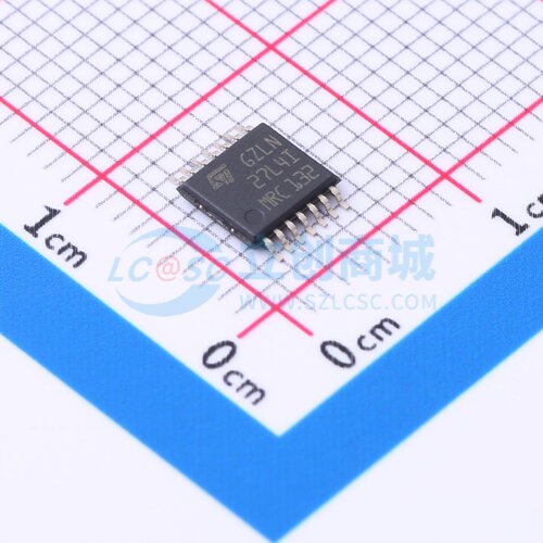 运算放大器 TS27L4IPT TSSOP-14 意法半导体芯片 电子元器件配单
