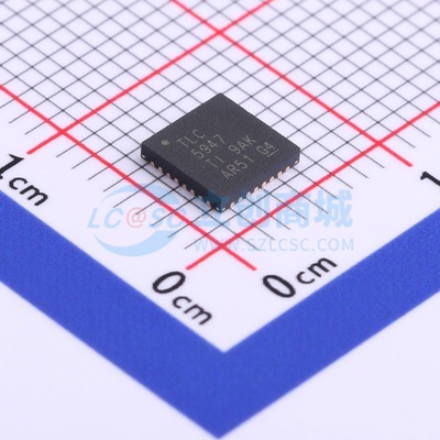 LED驱动 TLC5947RHBR VFQFN-32 TI/德州 电子元器件配单原装正品