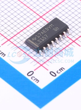信号开关/编解码器/多路复用器 SN74LS157DR SOIC-16 TI/德州